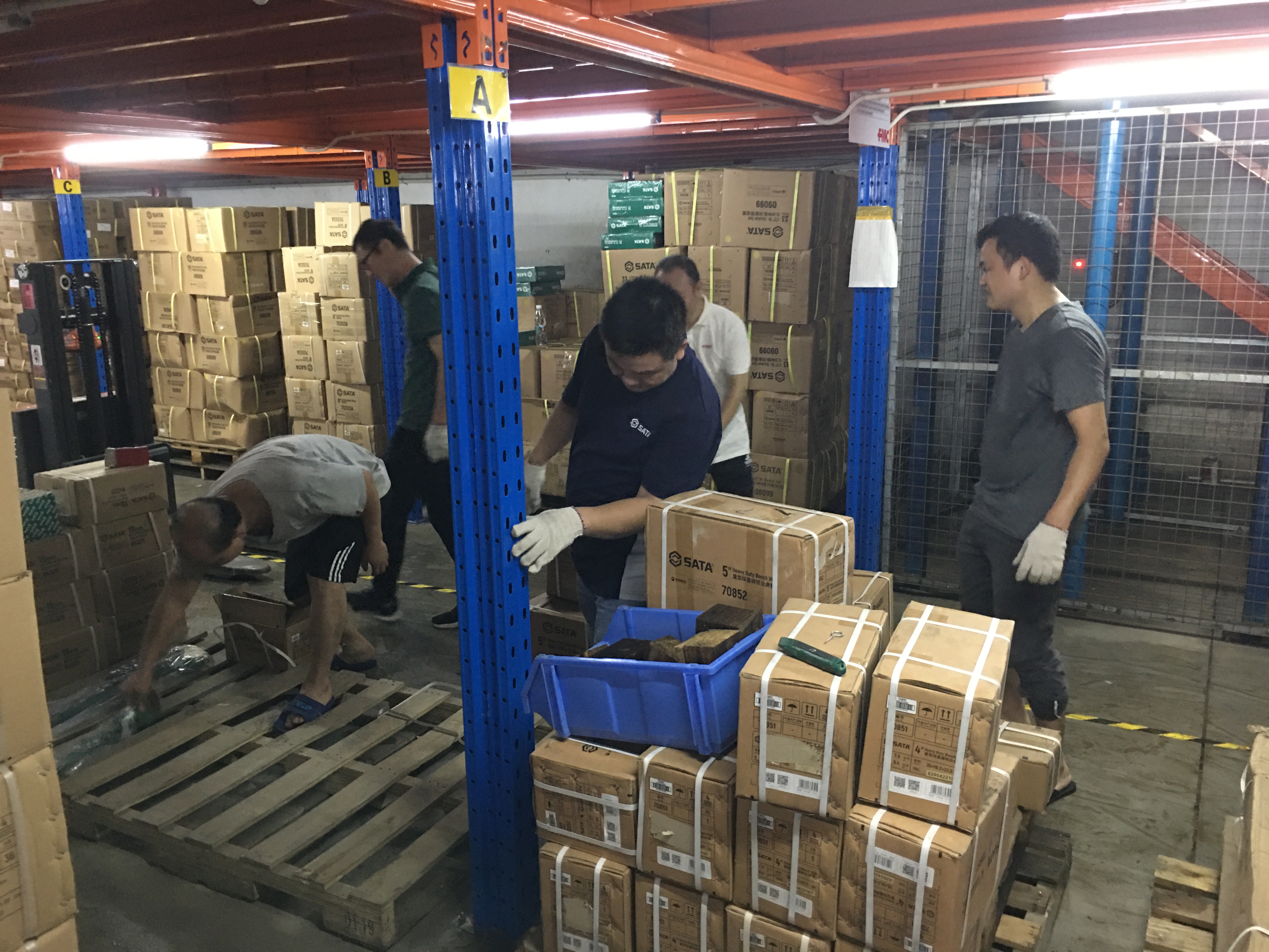 “汛”速行动|世达广东销售团队全力支援分销商