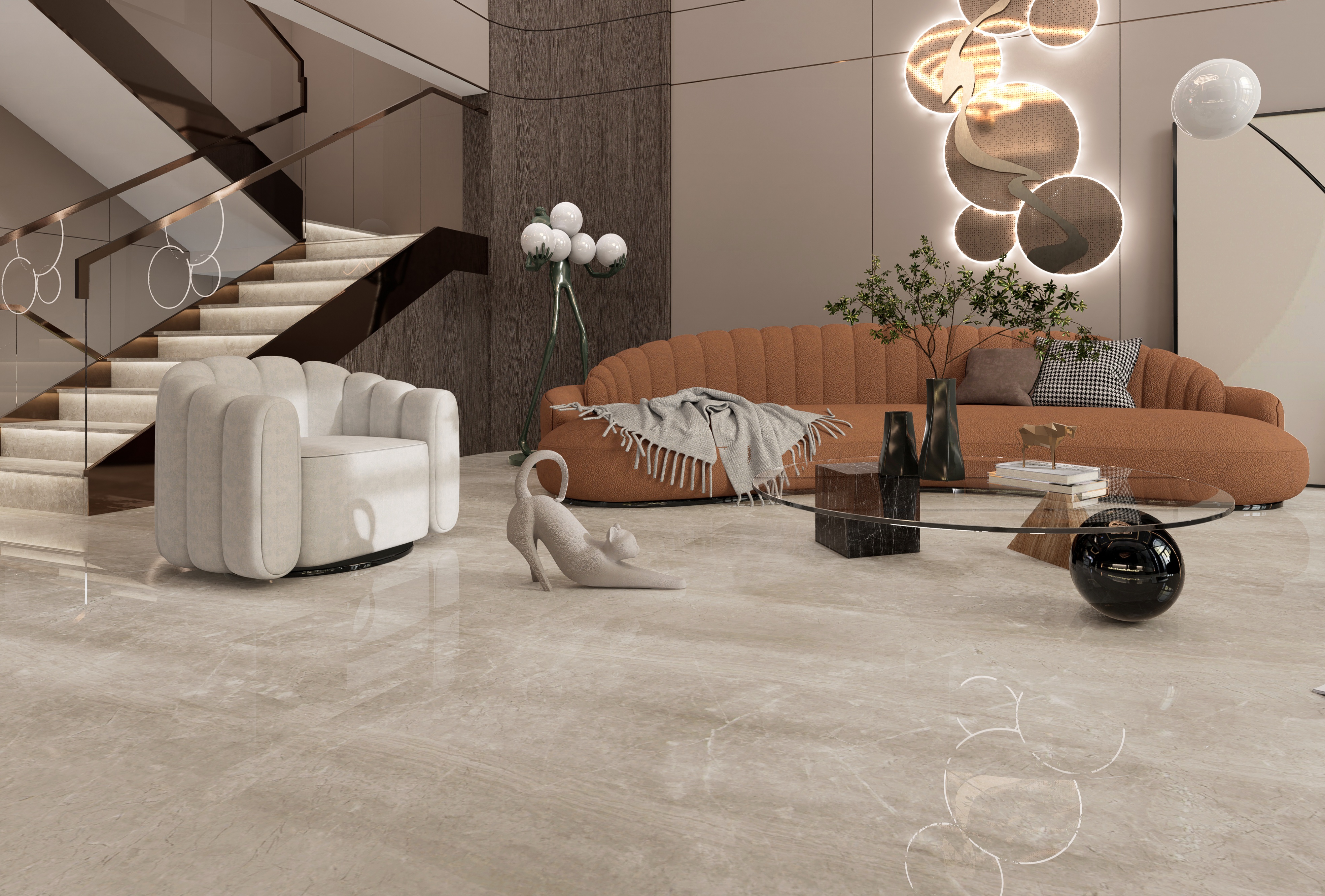 黑白设计风格用什么大理石,室内设计必知大理石