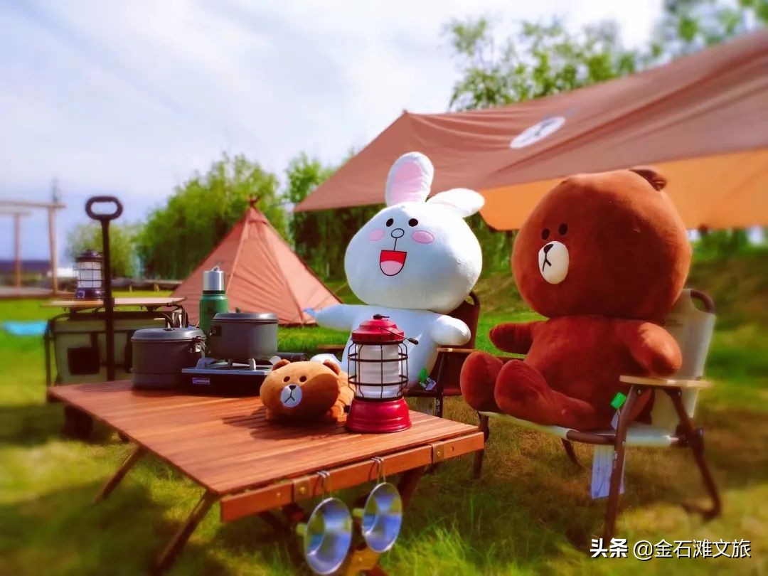 在金石滩时光海格调营地枕着星空入眠！