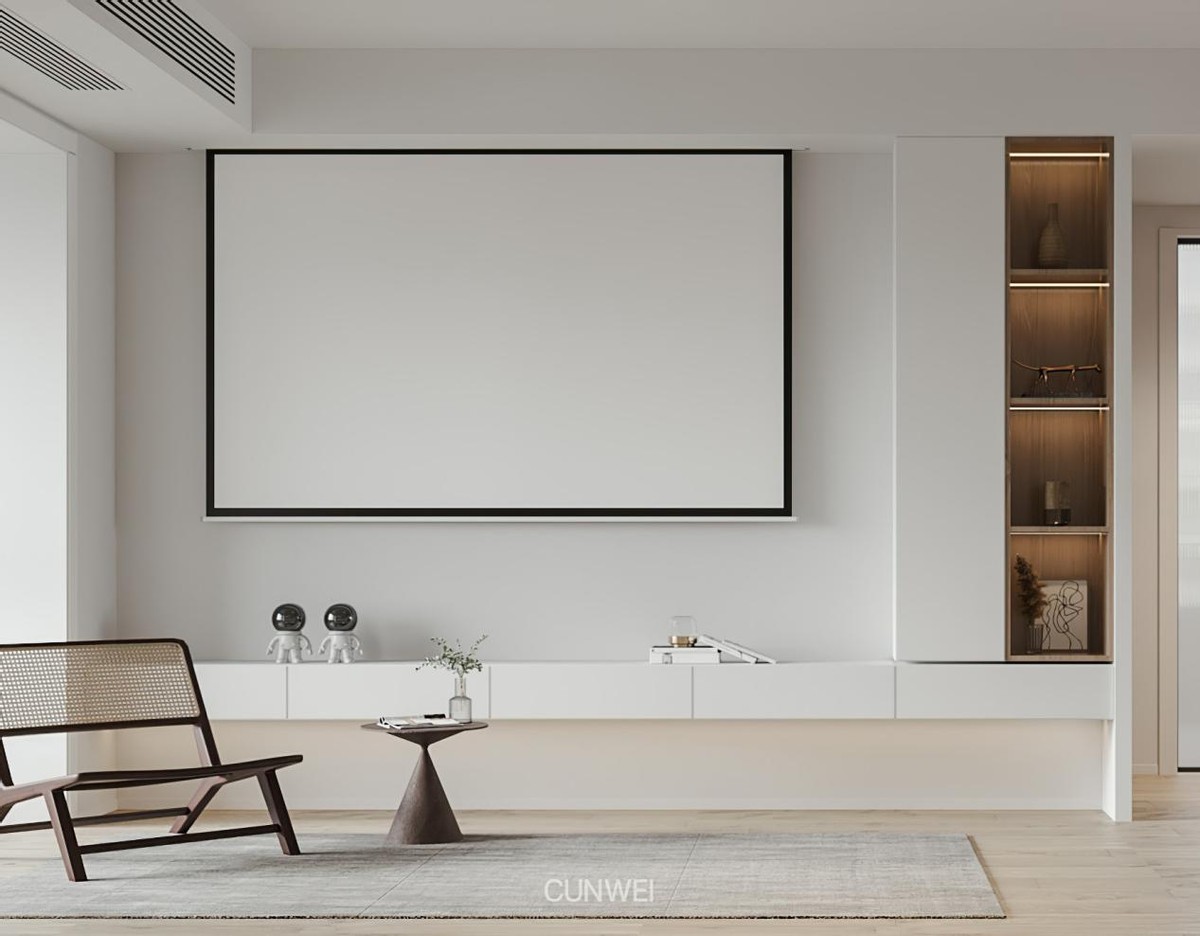 小户型收纳电视柜设计,电视柜这样设计美观又实用