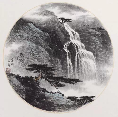 现代山水画名家竖幅作品欣赏,古代名家横幅山水画作品欣赏