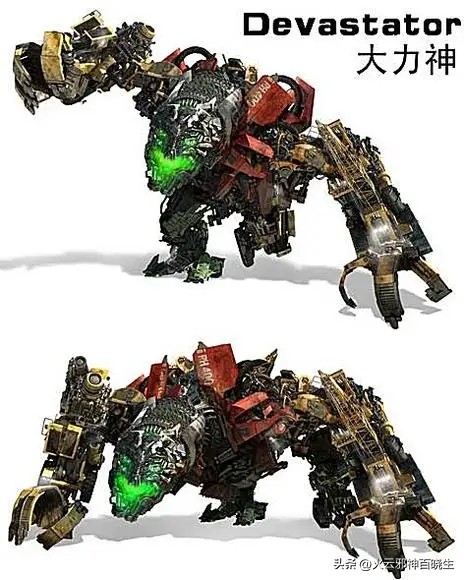 变形金刚第一个组合,变形金刚第1代大力神拼装