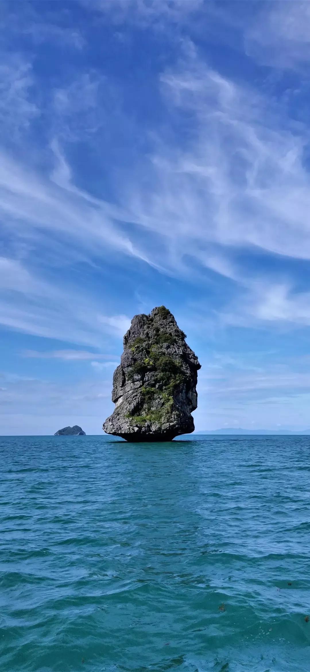 大海壁纸｜大海边，守候朝霞，聆听海浪的乐章