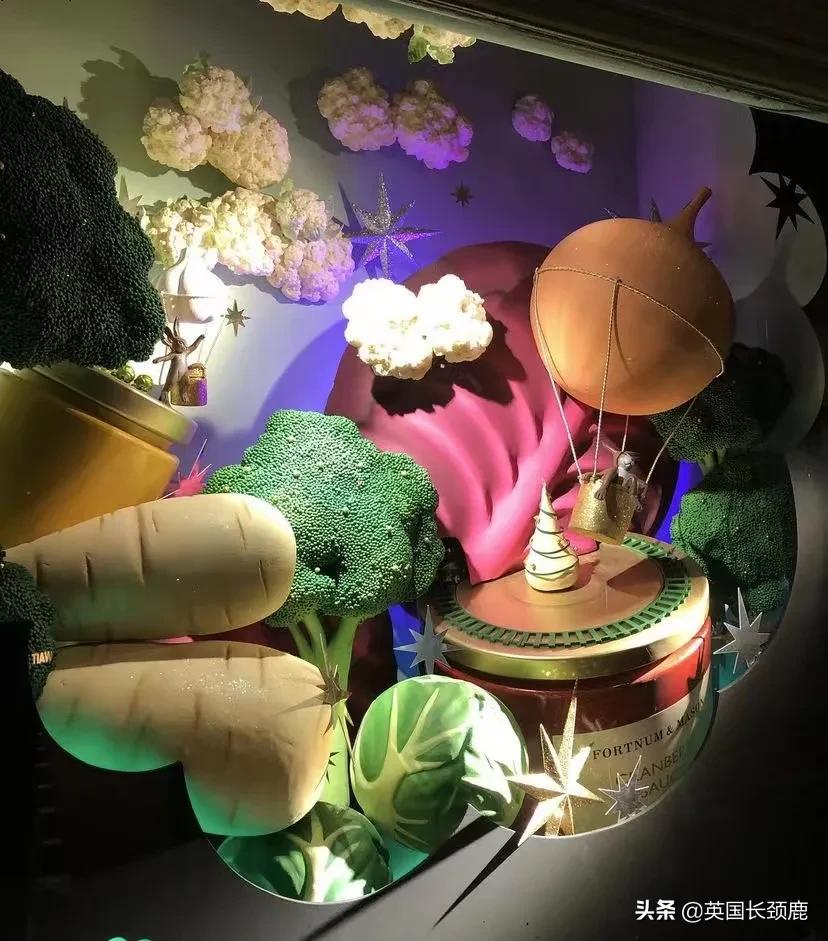 伦敦圣诞橱窗,2021年英国圣诞