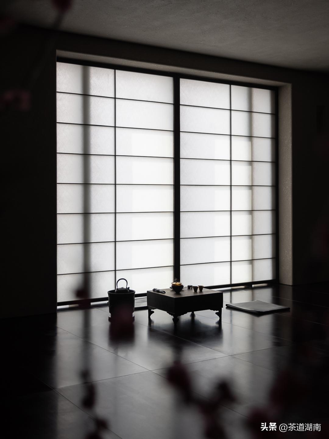 不装吊顶的禅意茶室装修效果图,广东禅意茶室私人会所包厢设计