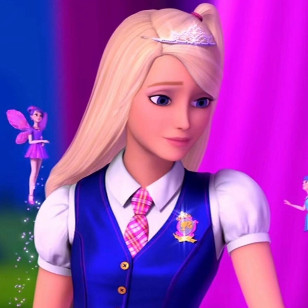 芭比公主头像高质量,芭比公主头像沙雕可保存