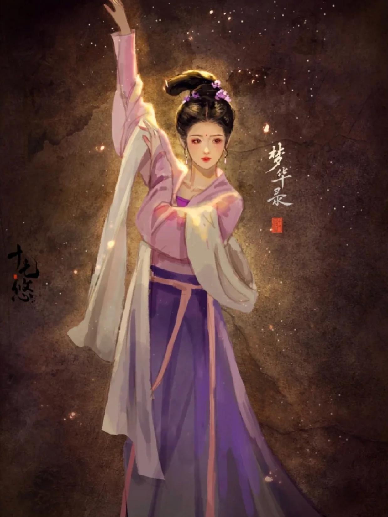 #梦华录#插画｜太上头了！愿剧中的他们永走花路，不知人间疾苦