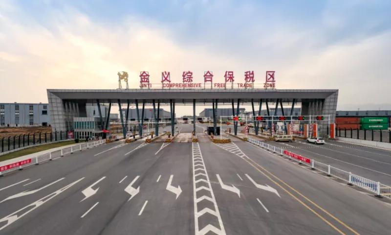 过去一年，金义综保区“数字成绩单”分外亮眼