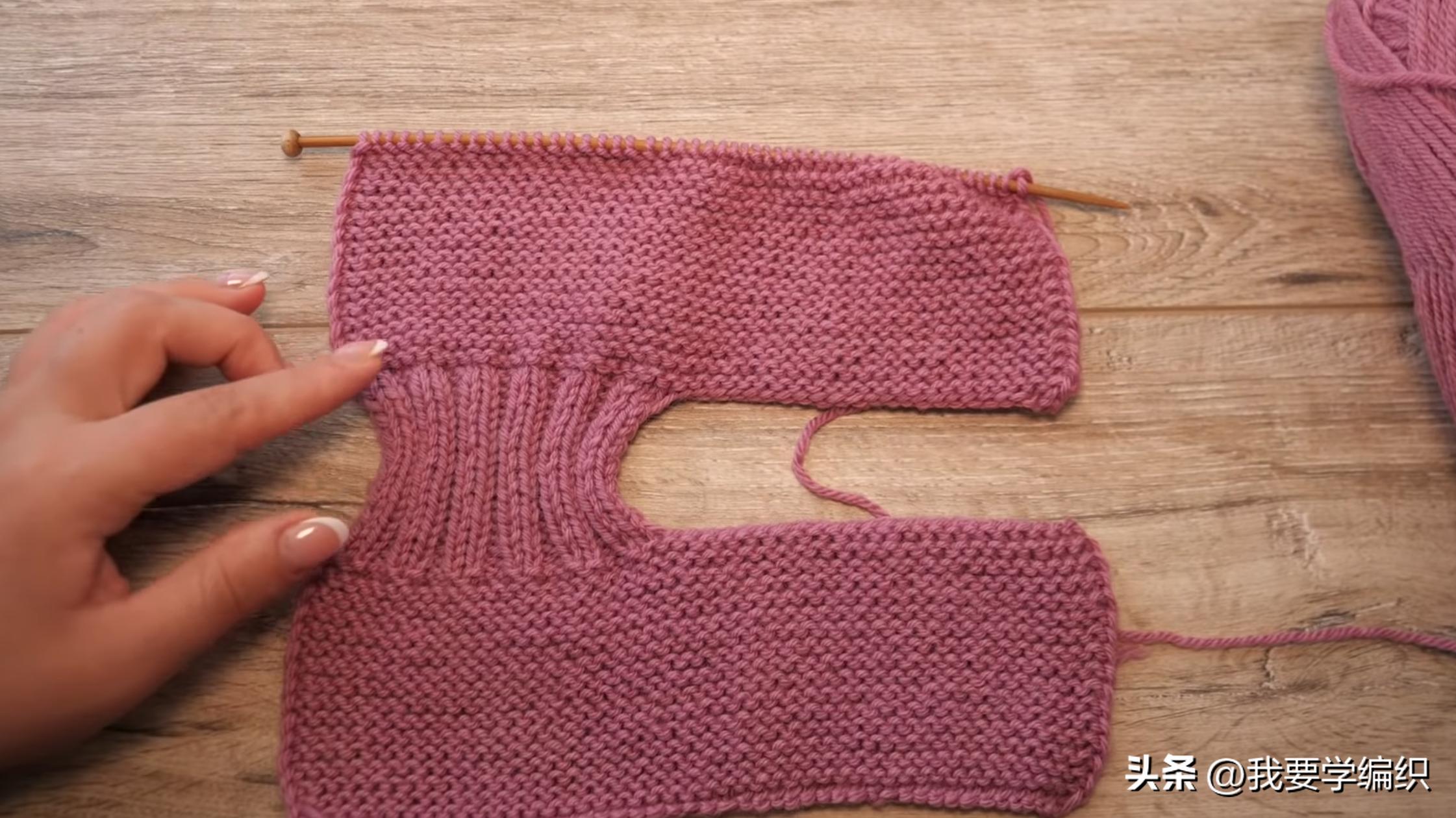 轻松编织一片式地板袜,最简单的一片式地板袜