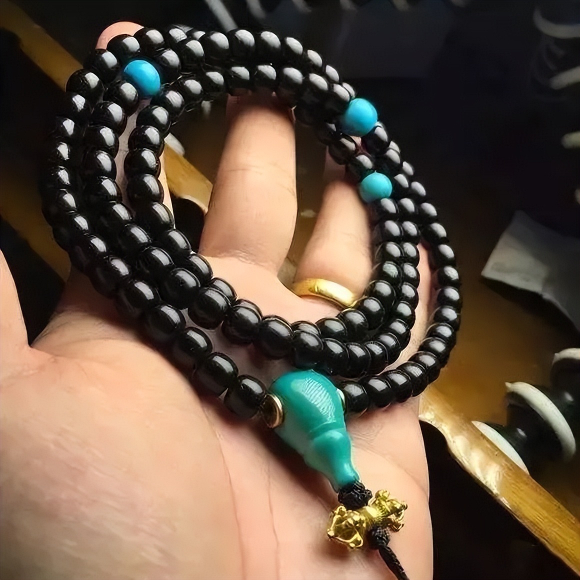 盘玩出来最好看的几种手串,文玩手串快速包浆上色