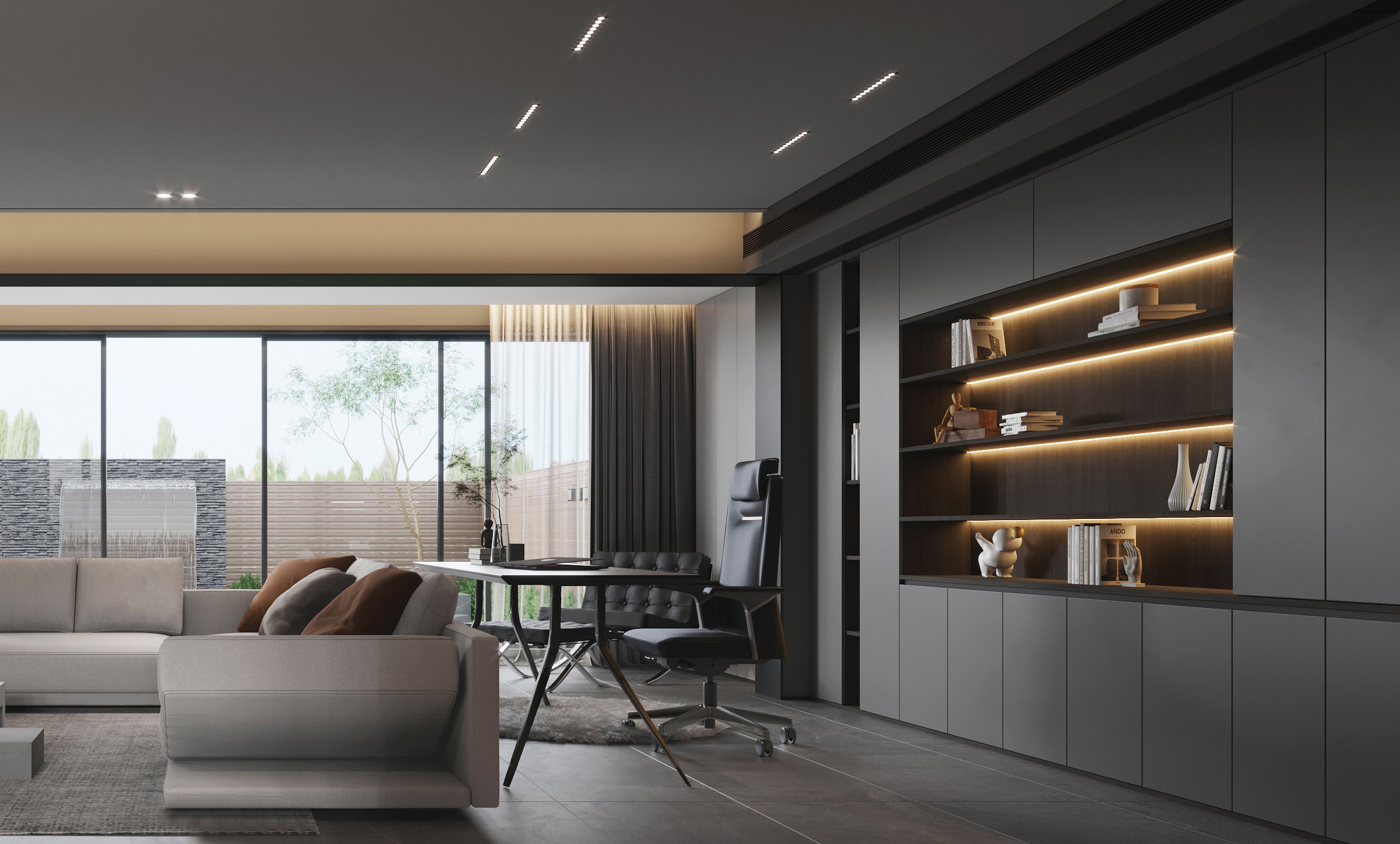 客厅不装电视柜效果图大全,客厅没装电视柜也要装什么好看