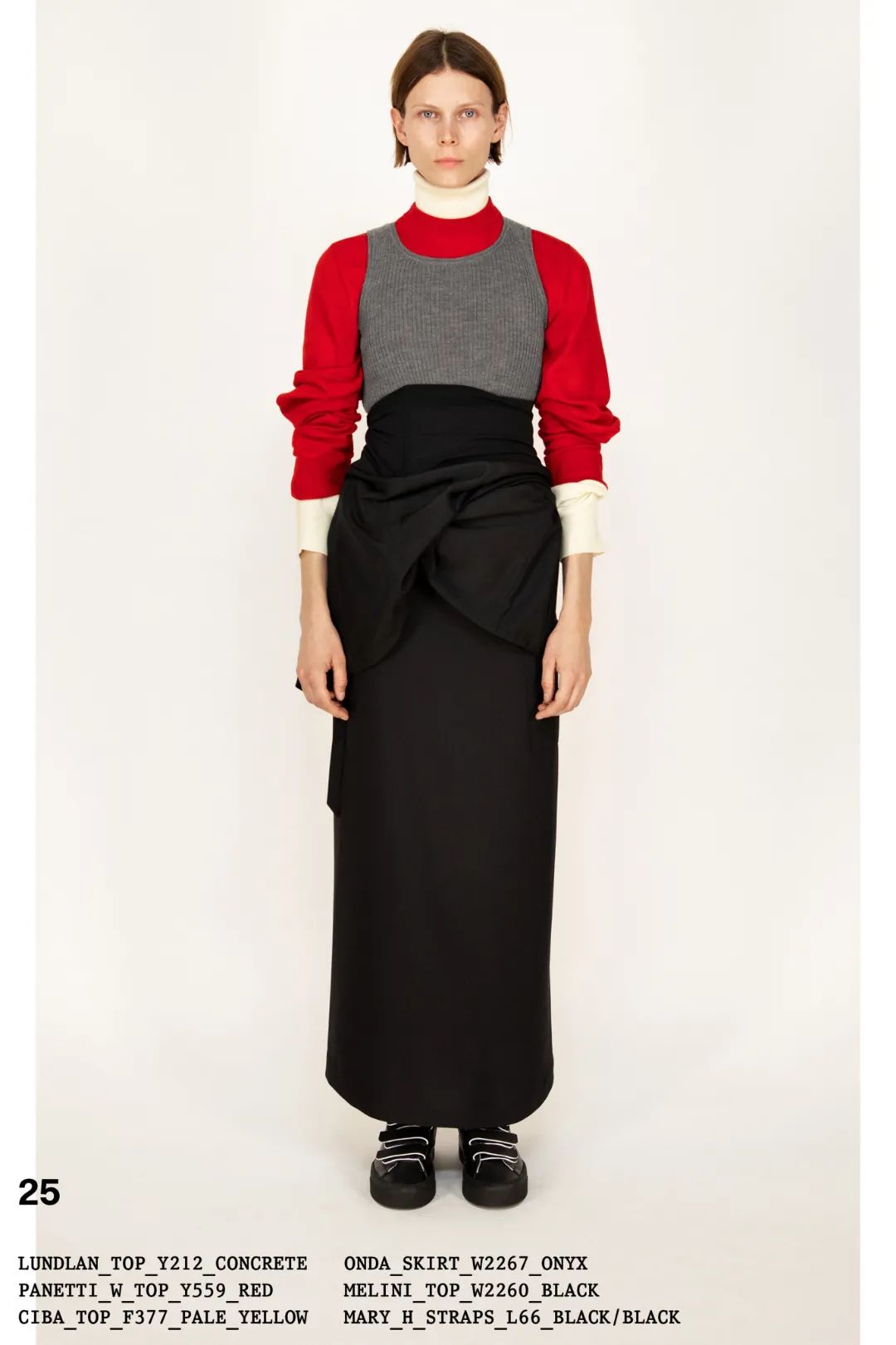 therow靴子搭配,therow极简风t裙