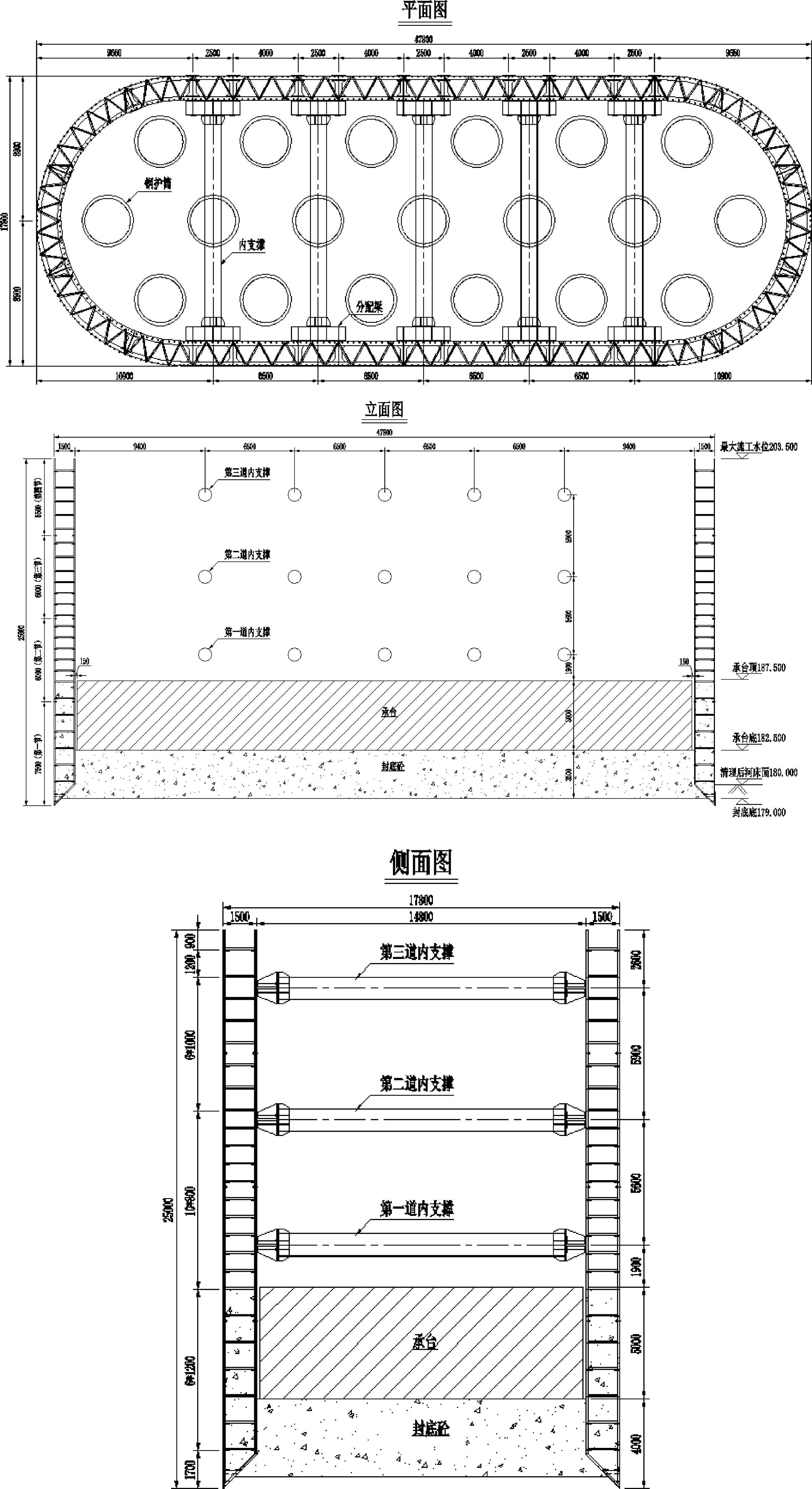 大桥水中施工钢围堰视频,围堰大桥建造全过程