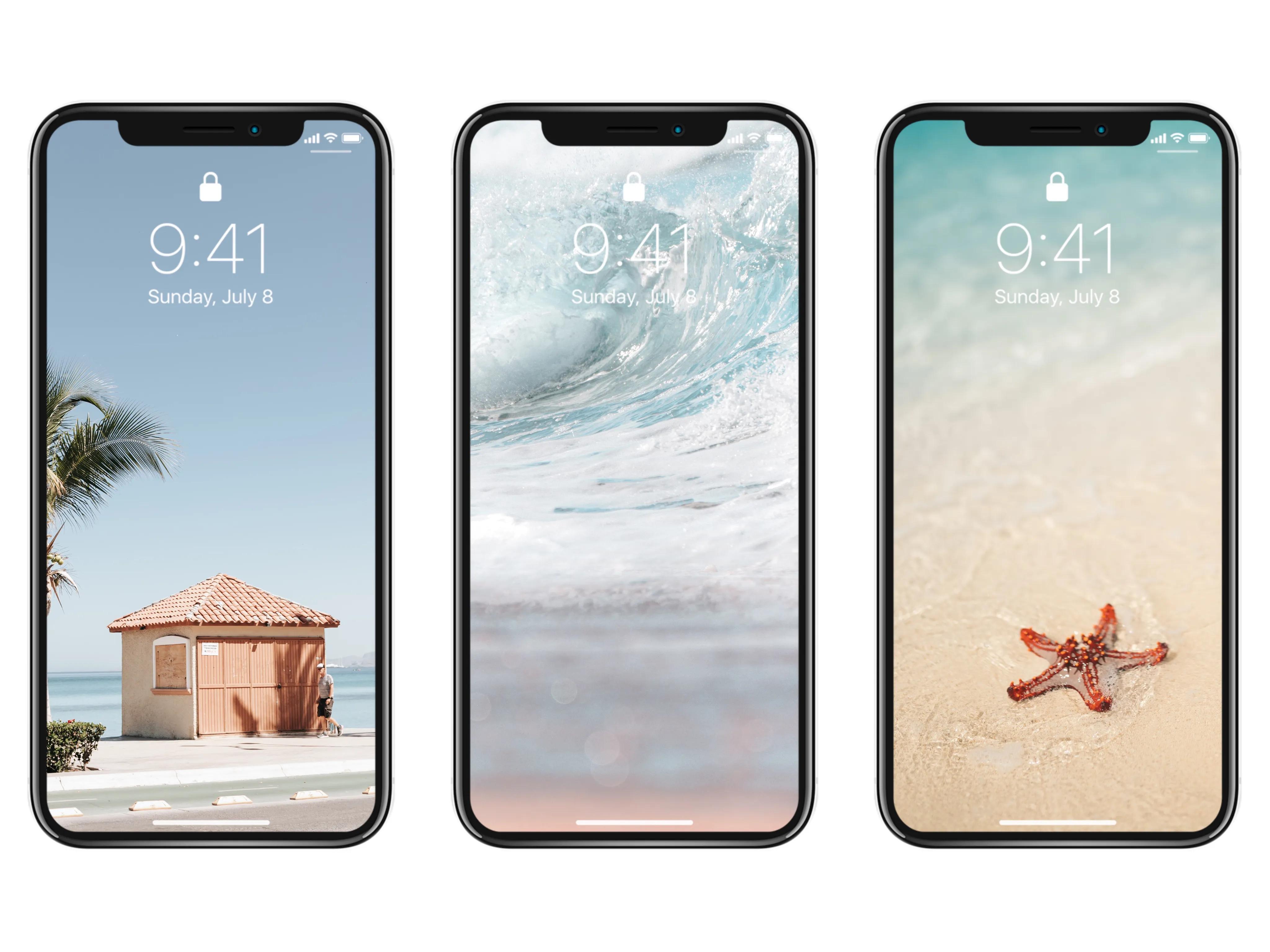 海洋岛屿壁纸高清全屏,海浪沙滩壁纸全屏高清