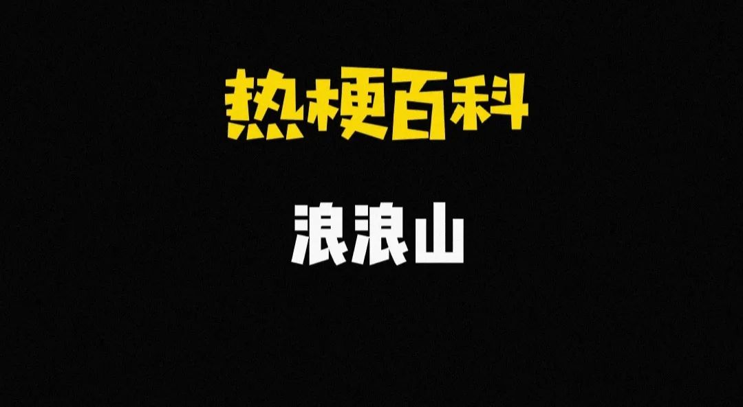 浪浪山是啥梗视频,浪浪山什么梗