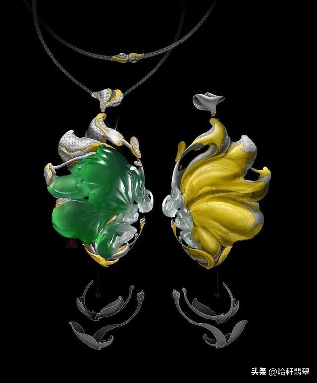 18k金镶嵌翡翠怎么那么便宜,翡翠银镶嵌和18k金镶嵌的区别