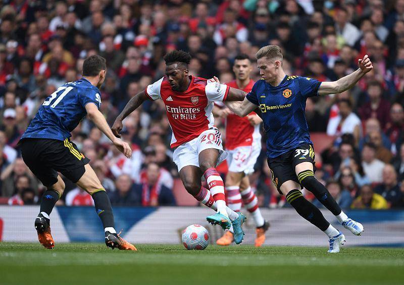 英超第七轮曼联阿森纳阵容对比,阿森纳客负曼联英超五连胜遭终结