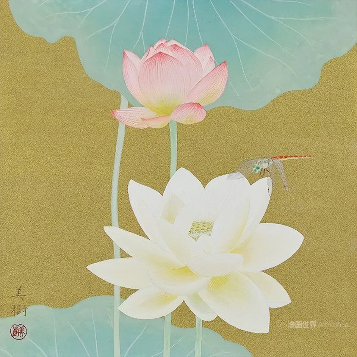 野地美树子手绘油画,日本画家奈良美智作品图