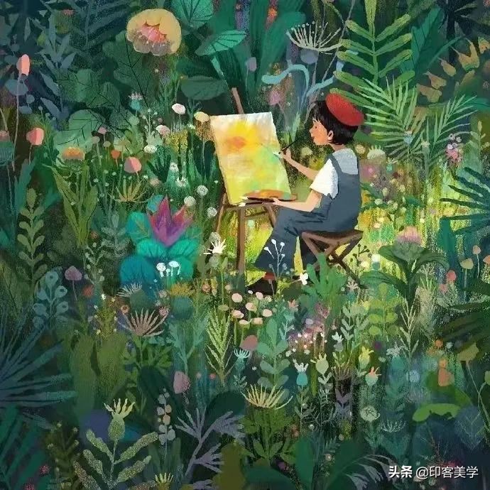 小众插画头像,分享给大家一组我的原创插画头像