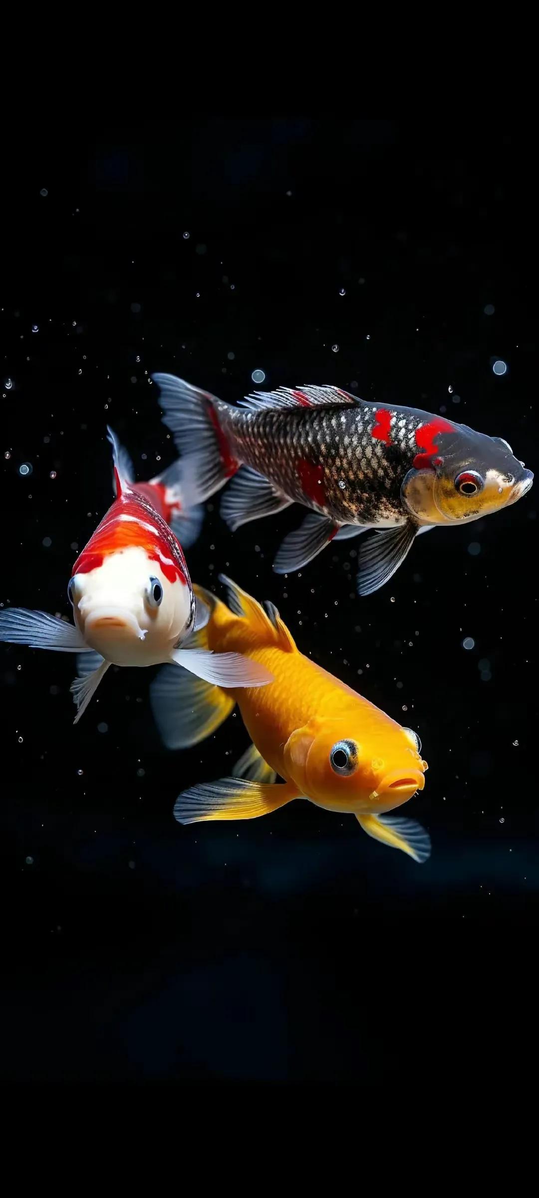 多姿多彩锦鲤图片,锦鲤鱼的照片大全大图可爱