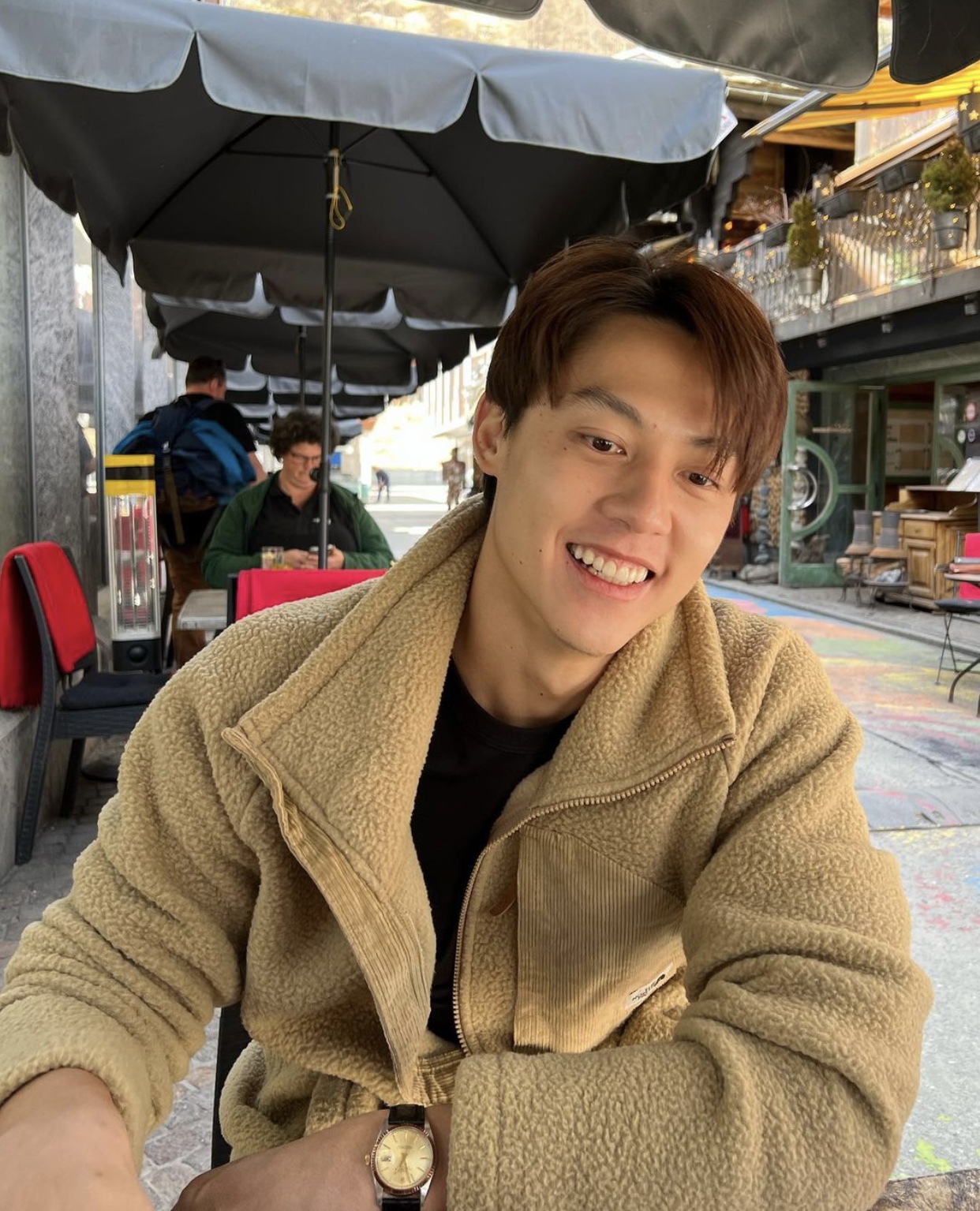 泰星mark腹肌,泰星mark私下穿搭