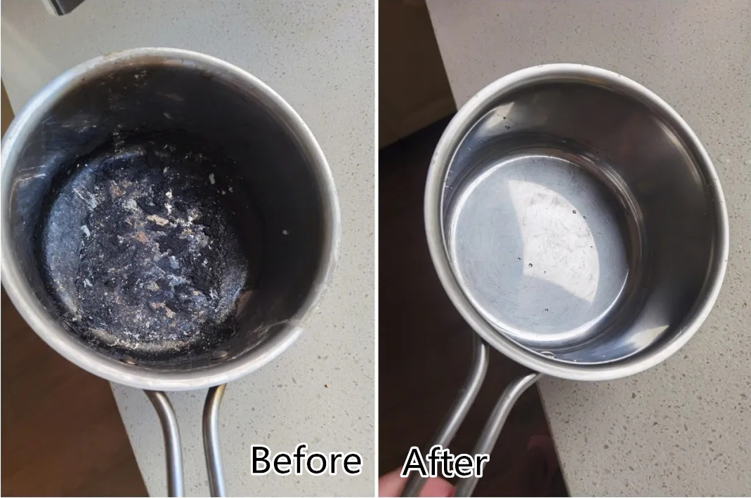 去除不锈钢锅底黄垢,平底锅底黄渍怎么清洗