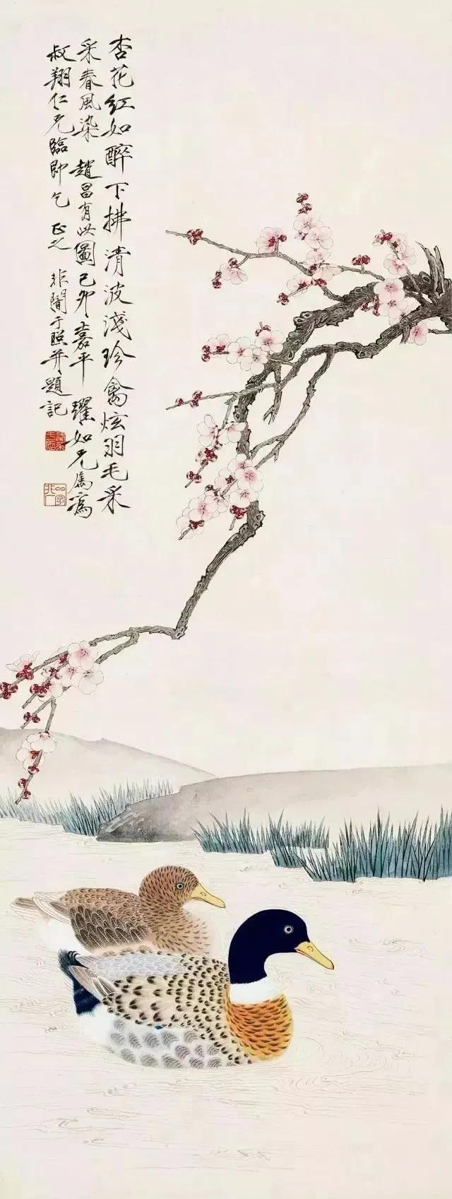 一诗一画简单描写春天的诗,写春景最美的40首诗