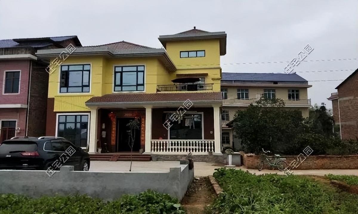 90平米三层自建房设计图20万,农村自建房三层带神位造价20万