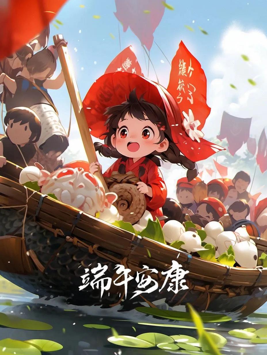 端午节怎么发朋友圈带图片,端午节精美配图