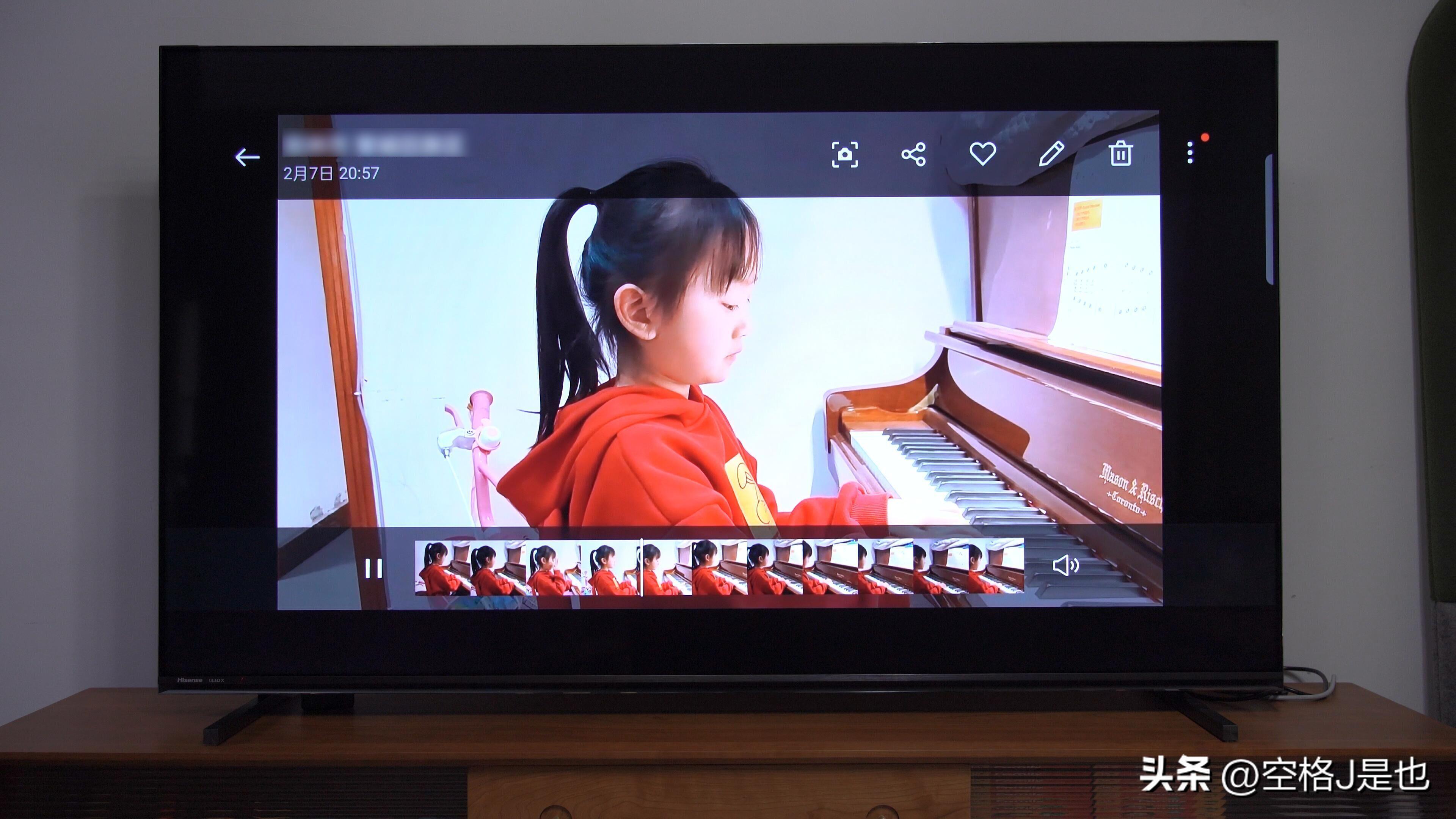 闭眼买的画质旗舰海信电视U7K深度测评