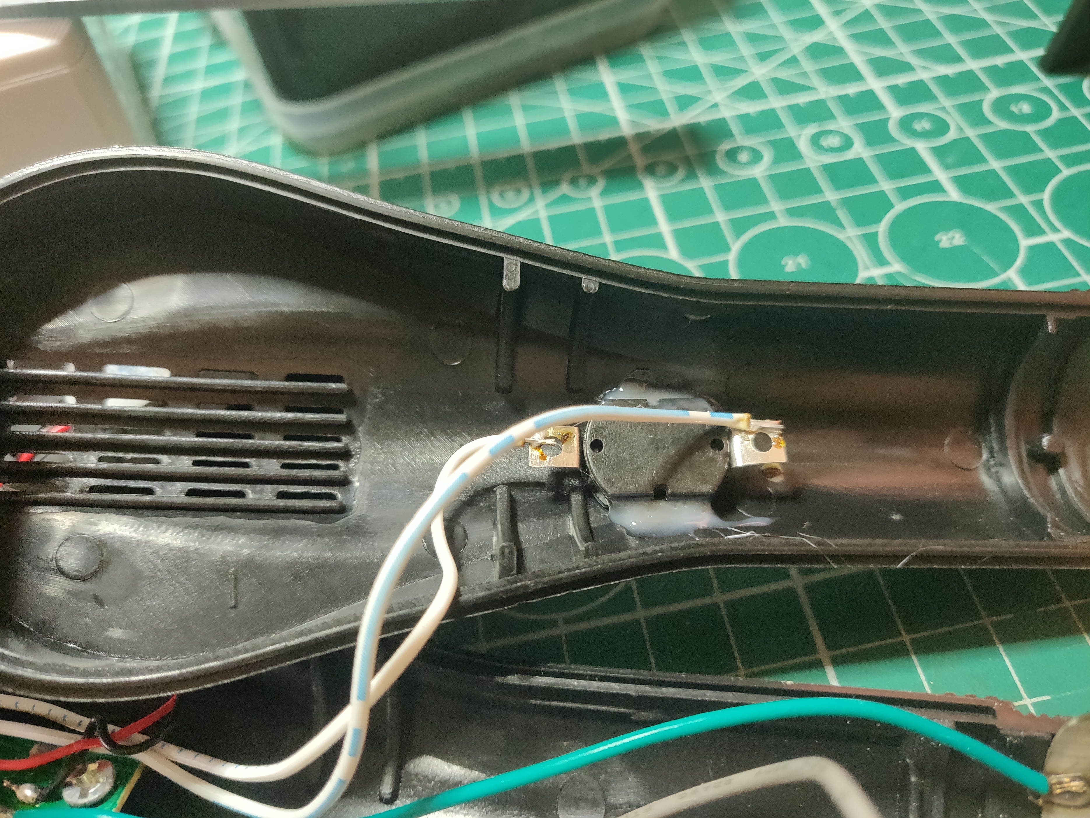 自制电烙铁吹风二合一焊台,电烙铁热风枪二合一拆机