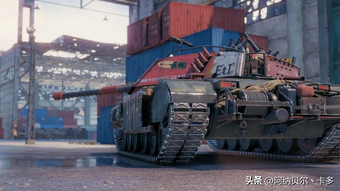 WOT丨非要430元买*绑捆**包才行！野牛3D风格“欧若拉”大图展示