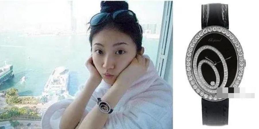 张继科景甜腕表,景甜卡地亚手表