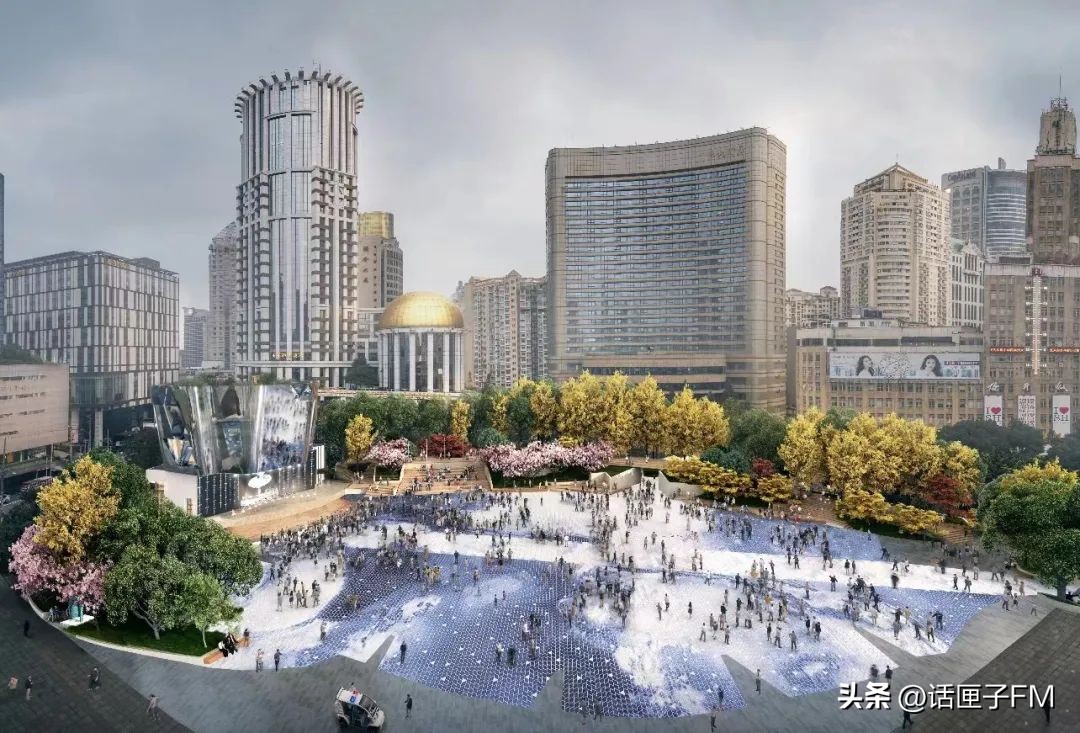 南京东路世纪广场效果图,南京东路世纪广场