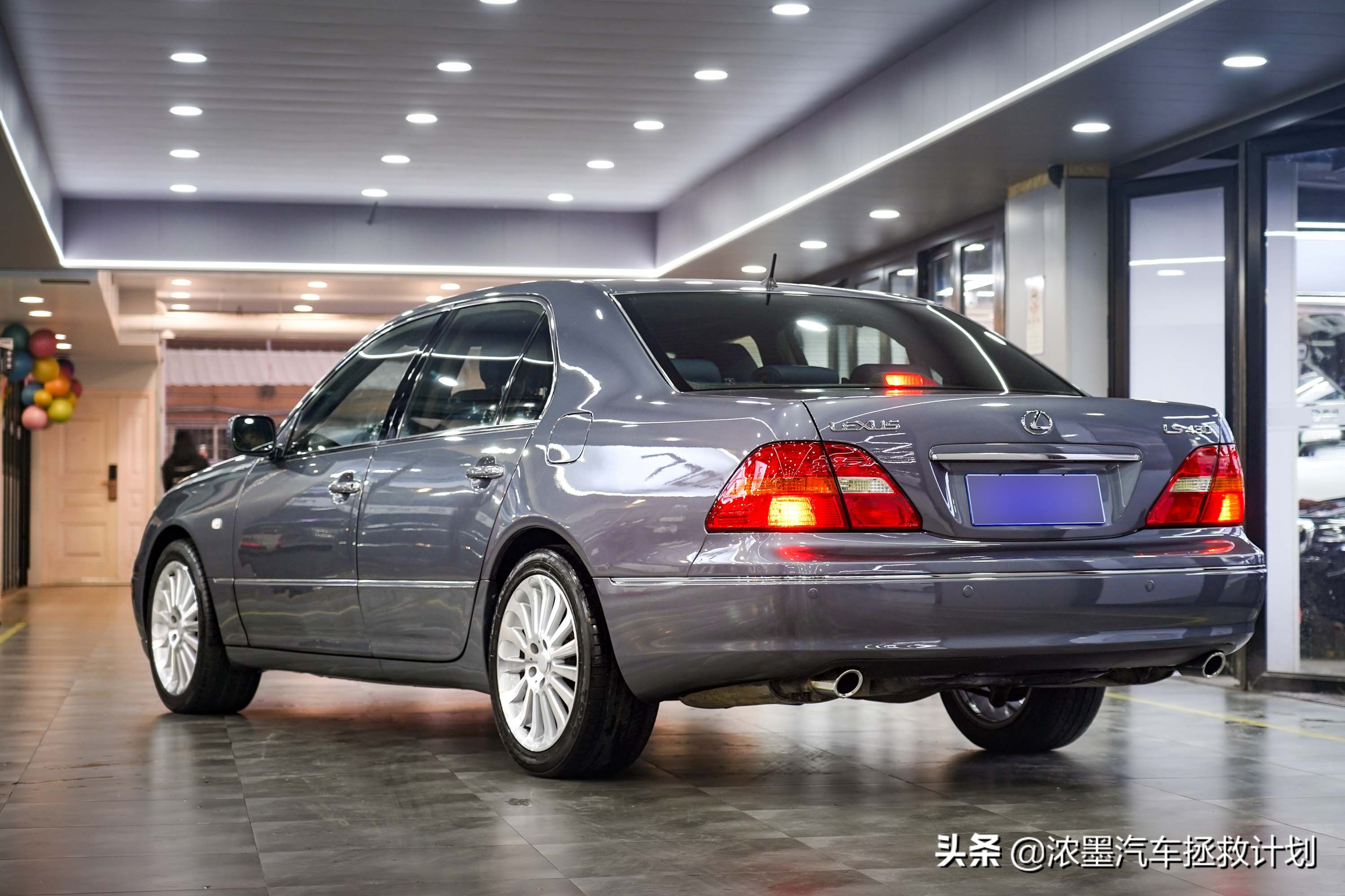 05款雷克萨斯ls430翻新修复,雷克萨斯ls430深度翻新解析