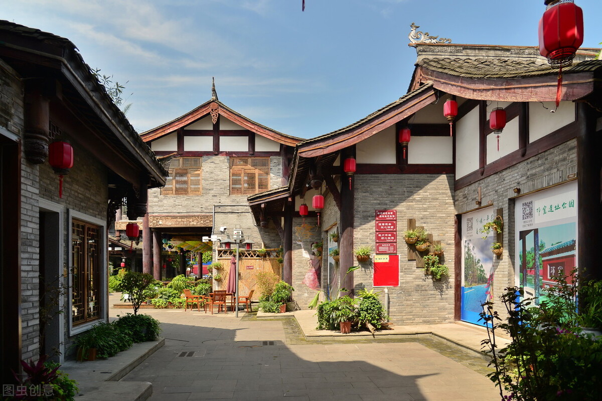 游玩景点平乐古镇,古村落平乐古镇