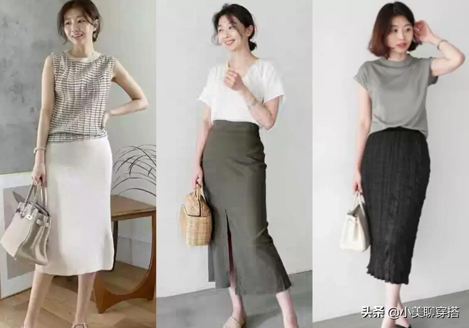 春夏裙装穿搭技巧,夏天裙装搭配图片欣赏