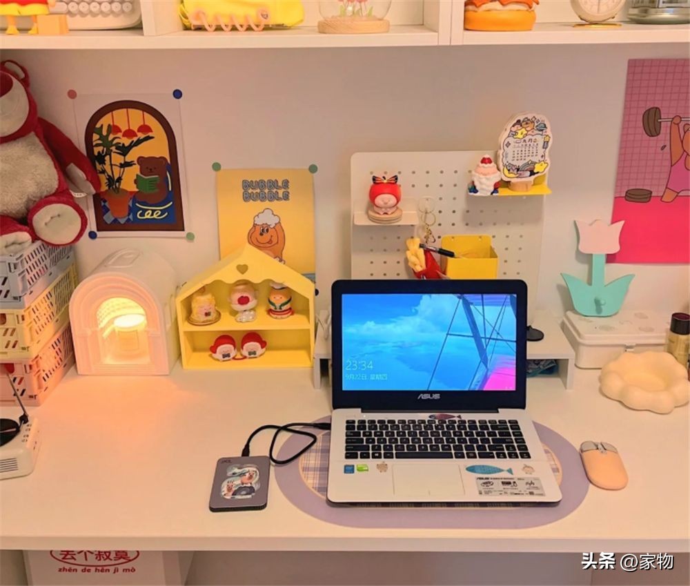 广东姑娘在北方布置房间,单身女生房间布置温馨小窝