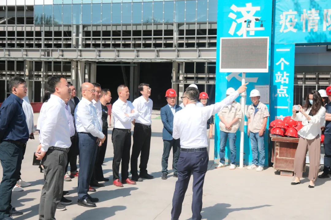 产业层次高发展前景好|上海市浙江商会一行走进银川经开区访车间看项目促投资谋发展