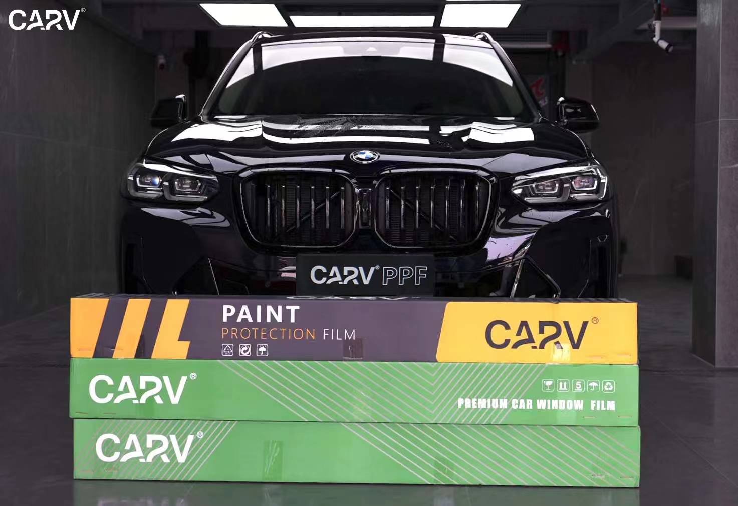 宝马x3卡普里灰紫改色膜,宝马x3贴膜冰莓粉