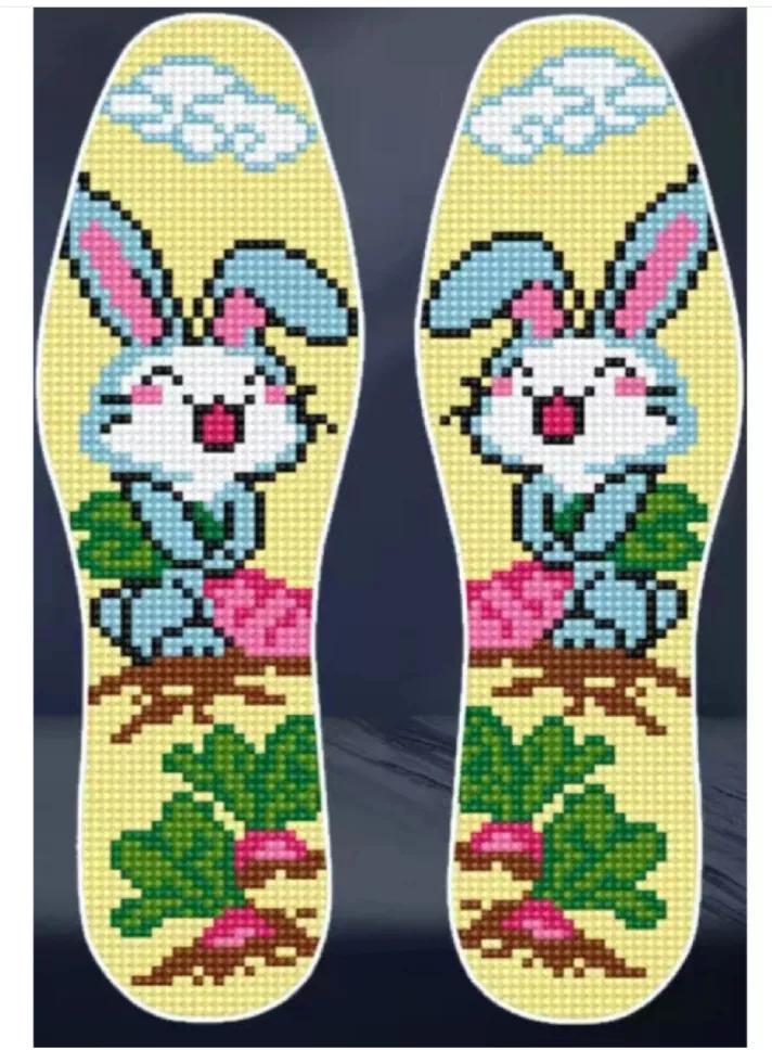 十字绣鞋垫图案花样满天星,十字绣鞋垫图案九鱼图