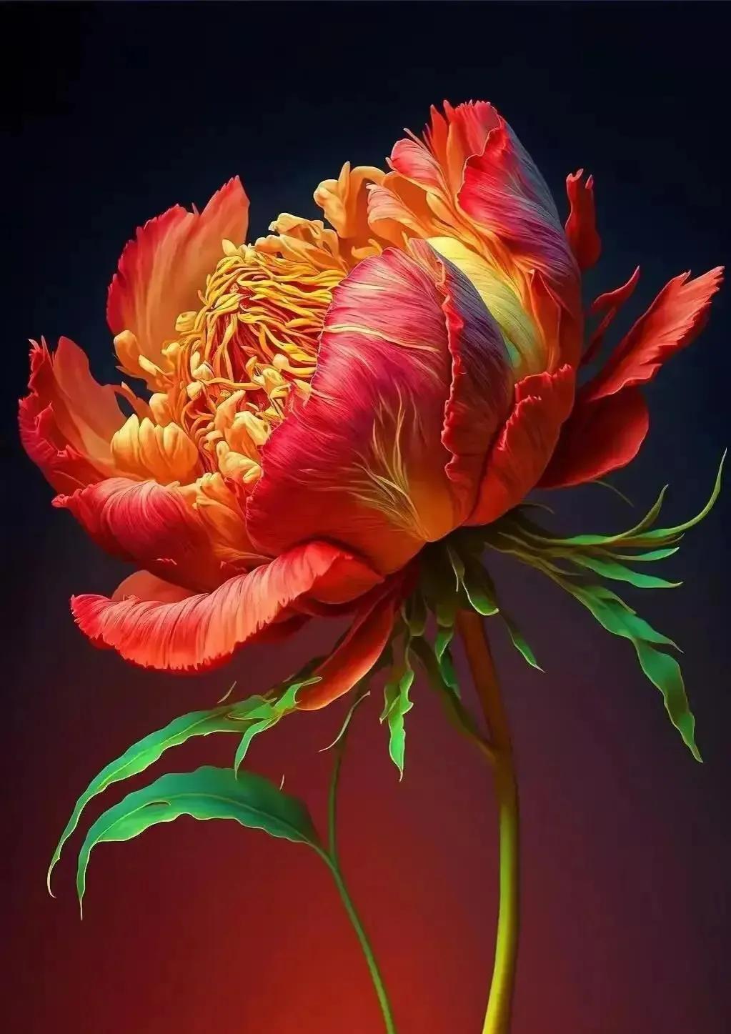 花朵盛开绚丽多彩让人赏心悦目,多姿多彩的花令人心情愉悦