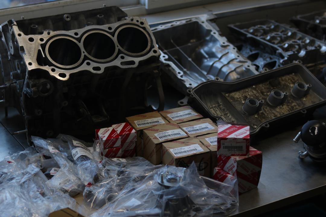 06年丰田霸道汽车翻新全过程,从山西拉回来的车