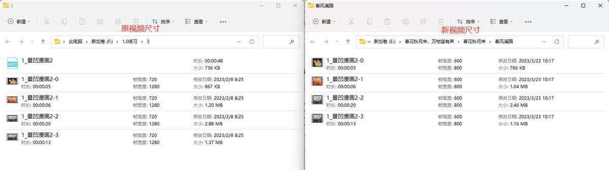 视频尺寸缩小，一键批量剪辑，轻松制作精简版