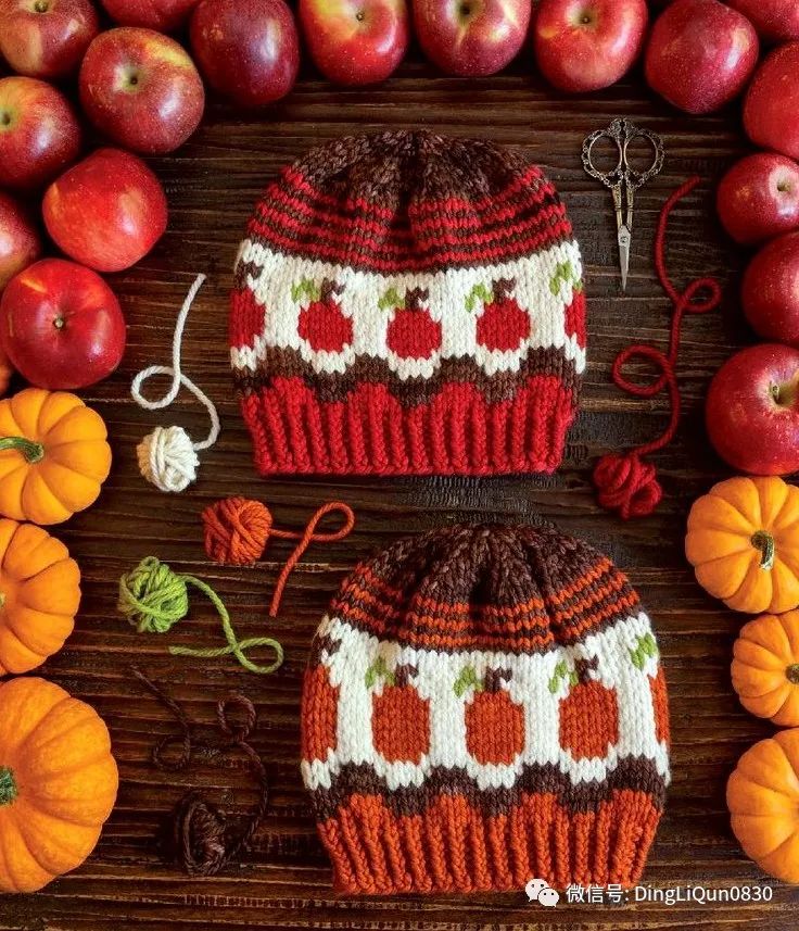 针织帽子设计手稿,针织帽款式设计图