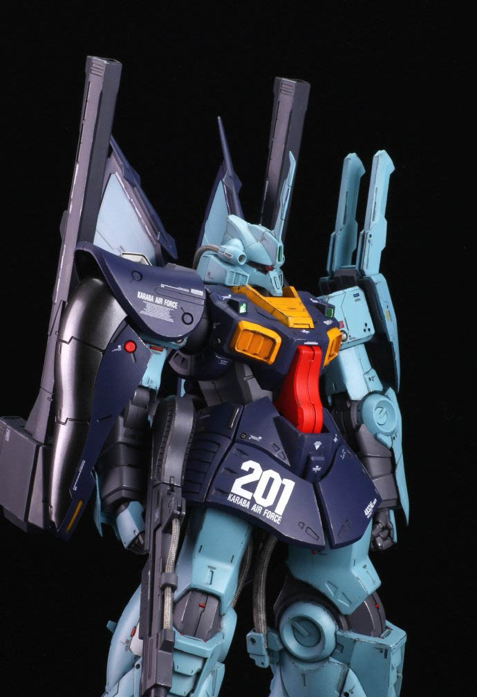 蓝色机动高达战士模型佳作合集，圣约高达模型大家还能认出吗？