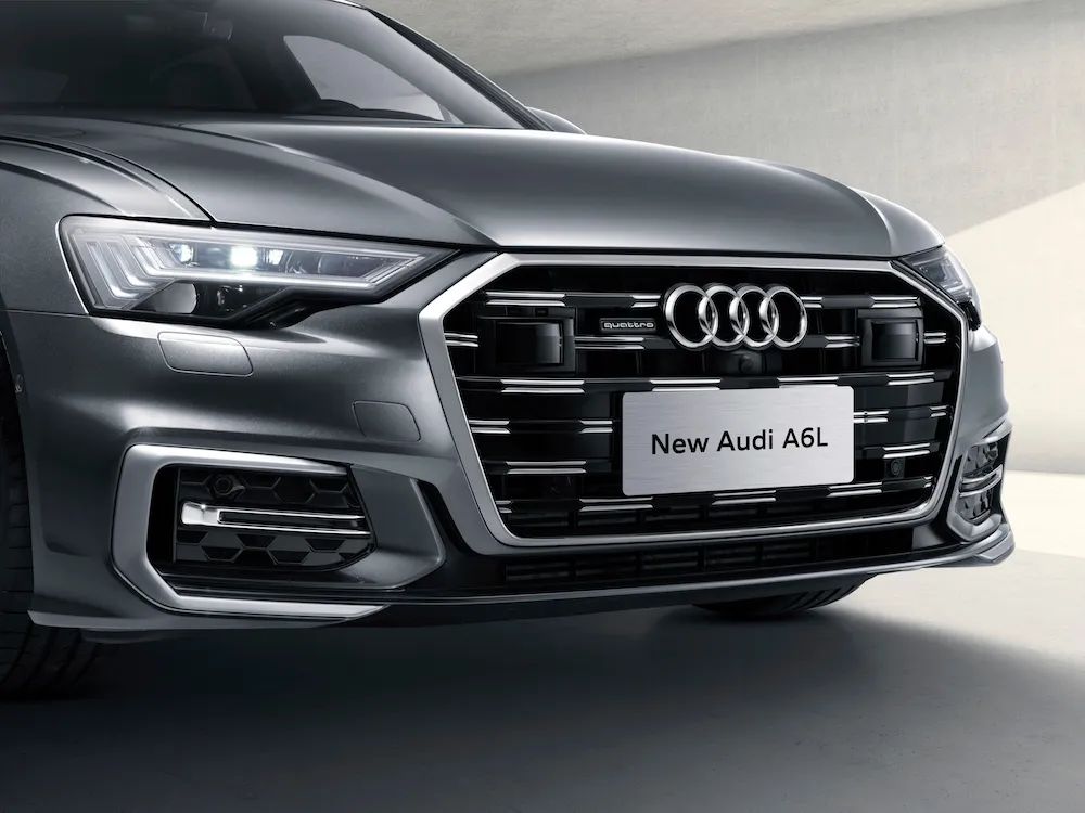 奥迪全新a6l55tfsiquattro,新奥迪a6l中期大改款