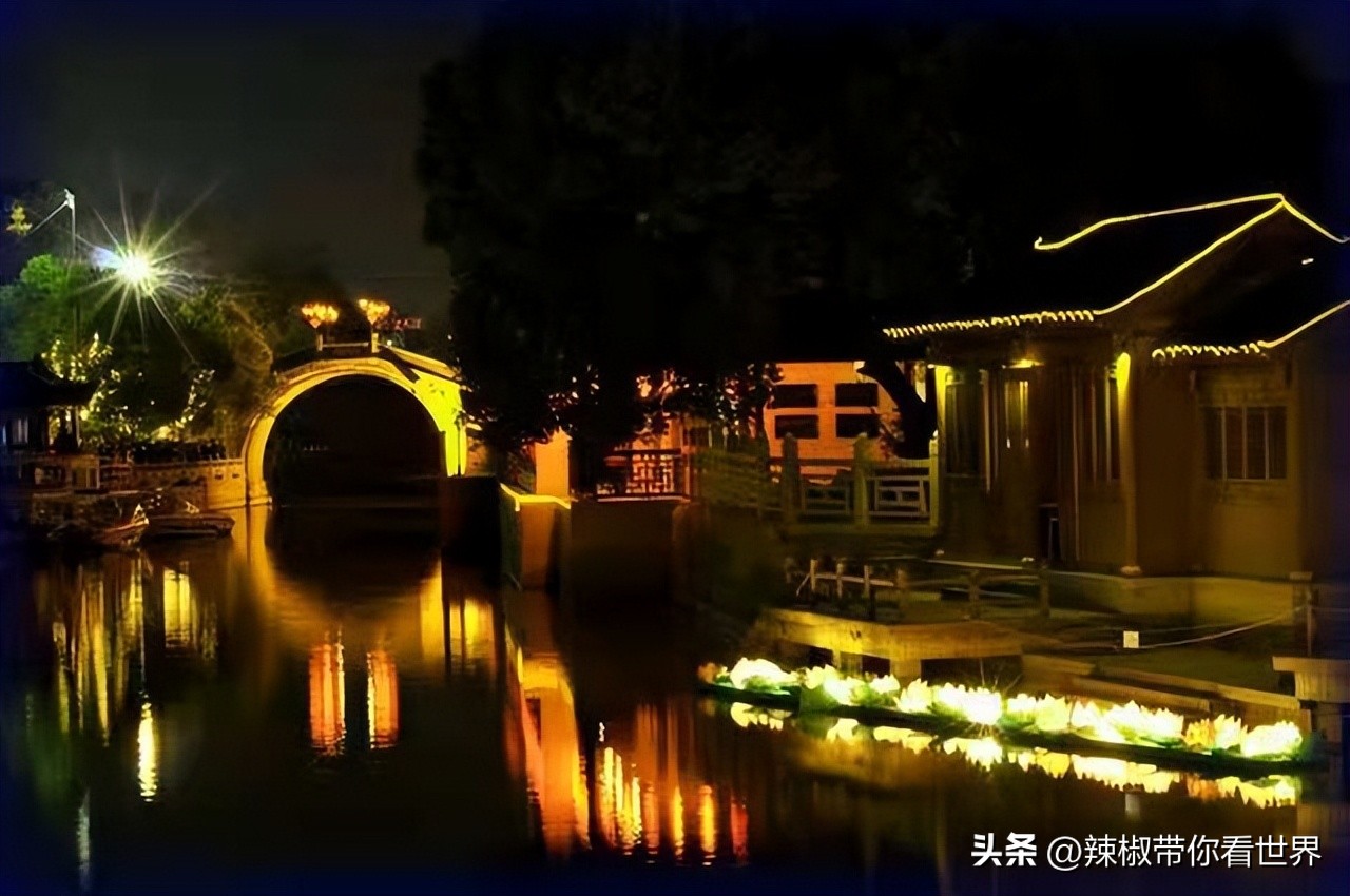 行走姑苏诗画山塘,苏州市姑苏区名胜古迹旅游景点图