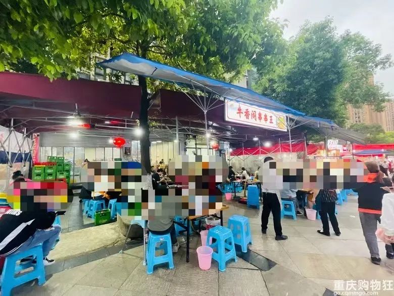 民心佳园夜市前后对比,城南家园很火的夜市