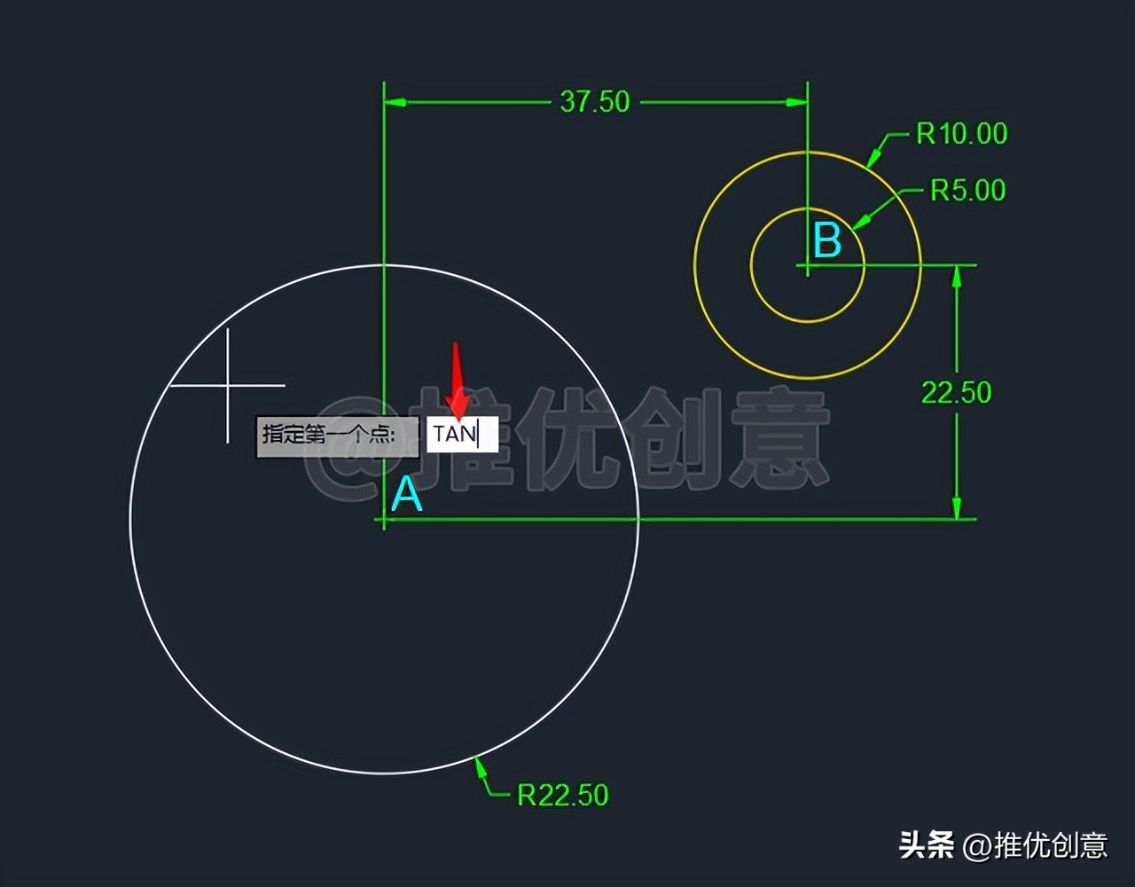 cad的机械制图初学入门图,cad机械制图与识图教程